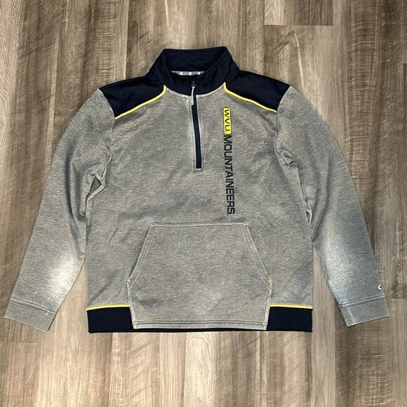 West Virginia Mountaineers Champion Performance Quarter Zip Pullover - Large - Picture 2 of 7